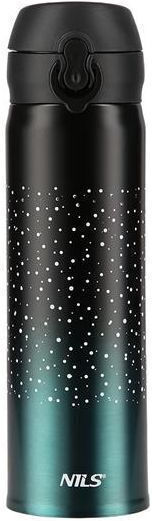 Nils Ποτήρι Θερμός Ανοξείδωτο 500ml Blue