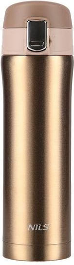 Nils Stainless Steel Thermos Bottle 430ml Gold