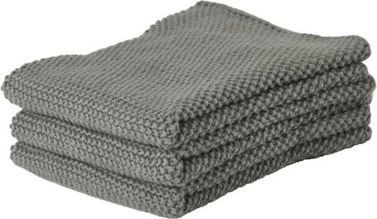 Zone Denmark Towel from 100% Cotton in Green Color 27x27cm 3pcs Zone Denmark Towel from 100% Cotton in Green Color 27x27cm 3pcs