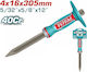 Total THT4530416 Hand Tool Set With Plastic Han...