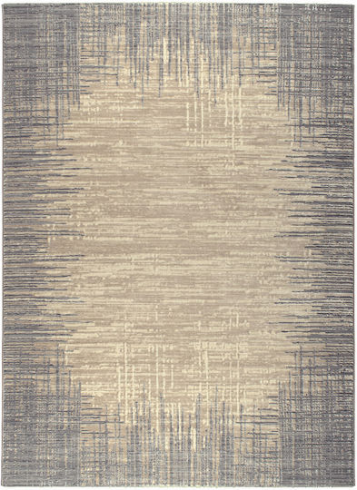 Koulis Carpets Art 9291 Modern Schlafzimmer-Teppichsets Grau-Creme 3Stücke