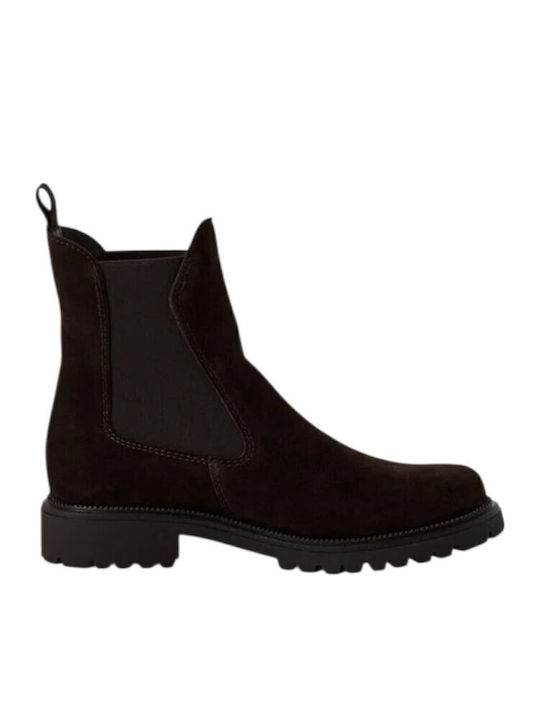 Tamaris Leather Women's Chelsea Boots MOCCA