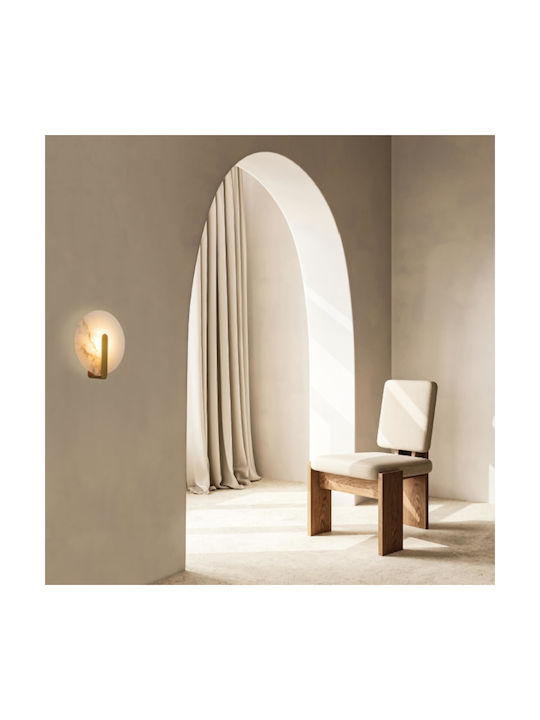 Zambelis Lights Leuchte Wand mit Integrierter LED und Warmweißes Licht