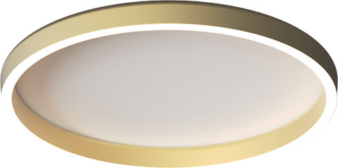 Zambelis Lights Plafonieră de Tavan Aurie cu LED Integrat