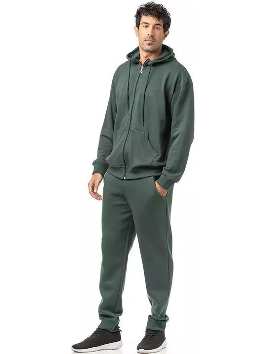 Bodymove Hanorac cu Glugă Cypress Green