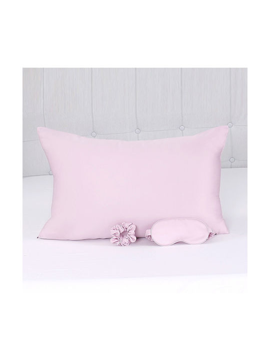 Beauty Home Art 7009 Pillowcase Set with Envelope Cover Lila 50x70cm.