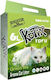 Tofu Kotix Katzenstreu mit Duft Grüner Tee 2.5kg / 6Es