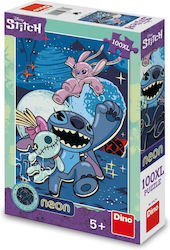 Puzzle pentru Copii Neon pentru 3+ ani+ Ani 100buc Dino