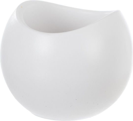 Vază Decorativă Ceramică Albă 7xÎnălțime 8.5cm