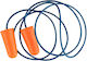 Canis Safety Earplugs with Safety Cord 2477 2 Pieces