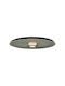 Zambelis Lights Ceiling Mount Light Gray with Integrated LED