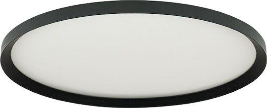 Zambelis Lights Plafonieră de Tavan 65 cm Neagră cu LED Integrat