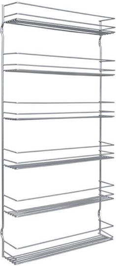 Metaltex Suporturi de Condimente Metalice Argintii 1buc