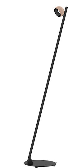 Zambelis Lights Floor Lamp Black
