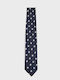 Boss Men's Tie Silk in Blue Color