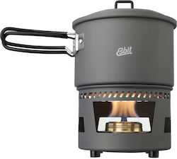 Καμινέτο Esbit Cookset Alcohol Burner Pot 1.5 L Aluminium Black