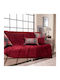 Teoran Basic Three-Seater Sofa Throw Chenille 180x300cm 10