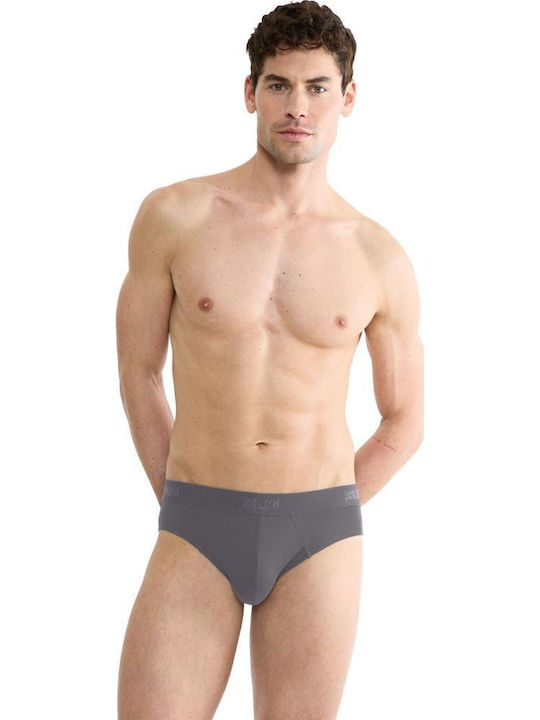 Sloggi Men's Slips Blue/Dark Grey 2Pack