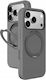 AmazingThing Cloudie Silicone 360 Full Cover Grey for iPhone 18 / 17 Pro