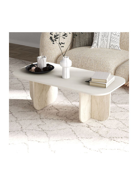 Rectangular Central Coffee Table Becaj Wooden S...