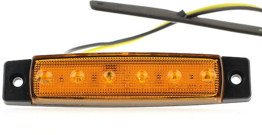 Led Όγκου 12v 24v Ip66 Πορτοκαλί
