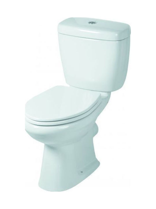 Gloria Rostov Floor-Standing Toilet with Flush