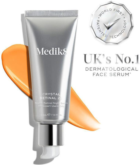 Medik8 Crystal Retinal 24 Expert Anti-aging Serum Face with Retinal & Vitamin E for Firming & Dark Spots 30ml