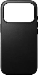Nomad Modern Back Cover Piele 0.85mm Negru (iPh...