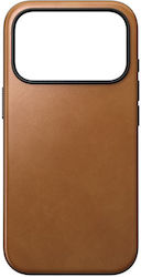Nomad Modern Back Cover Piele 0.85mm Maro iPhon...