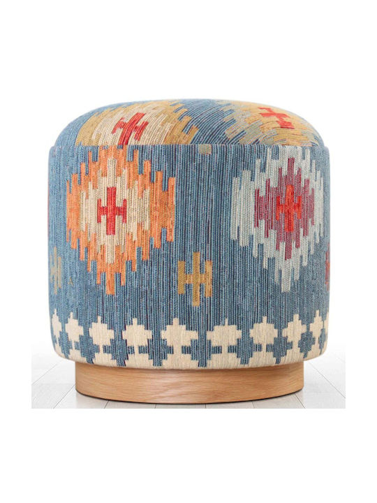 Stool For Living Room Upholstered with Fabric F...