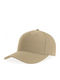 Atlantis Fiji Five-Panel Jockey Hat 100% Recycled Polyester Twill 200g/m Khaki