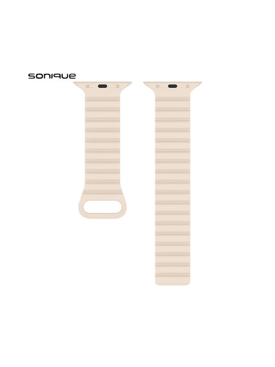Sonique Armband Beige (Apple Watch (42/44/45/49MM) - Sonique) Sonique Armband Beige (Apple Watch (42/44/45/49MM) - Sonique)