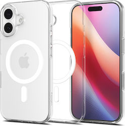 Spigen Liquid Crystal MagFit Прозрачен Бял (iPhone 17)