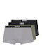 Ανδρικά Μποξεράκια Black, Army Grey Camo 3Pack