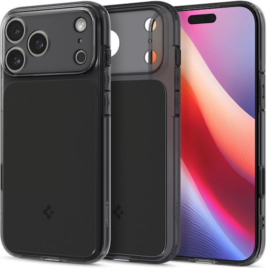 Spigen Ultra Hybrid T MagSafe Back Cover Πλαστικό / Σιλικόνης 2mm Matte Black (iPhone 17 Pro Max)