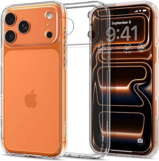 Spigen Ultra Hybrid Back Cover Πλαστικό 1.2mm Crystal Clear (iPhone 17 Pro Max)