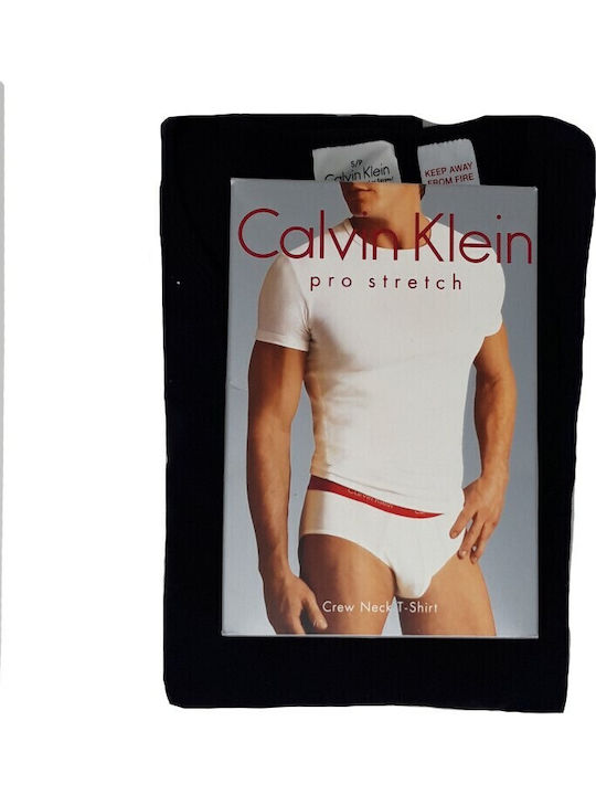 Calvin Klein Ανδρική Φανέλα Κοντομάνικη Μαύρο