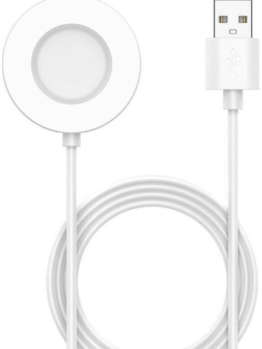 Xiaomi Watch S1 Pro Xdfind Cablu De Încărcare Magnetic Cu Port Usb Lungime 1m Alb