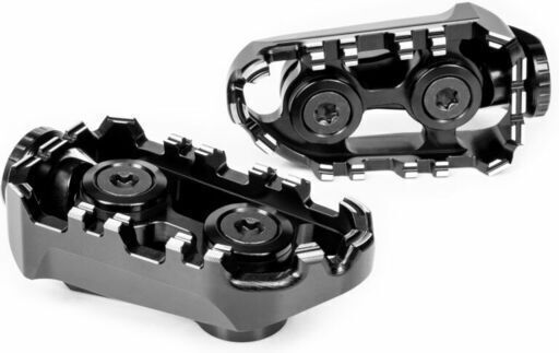 Gilles Picior de picior Μοτοσυκλέτας în Culoare Black RGK-121-UF35-SET-B
