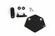 Gilles Motorcycle Frame Protectors Black