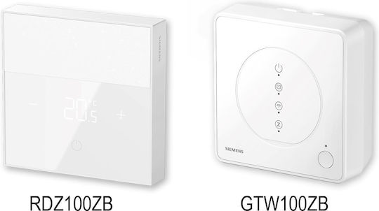 Siemens Smart Digital Thermostat with Touch Screen και Wi-Fi