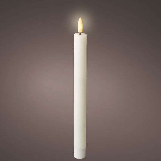Kaemingk Lustră Decorativă Lumânare Alb