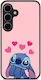 Stitch Love Θήκη Κινητού 92011 Σχέδιο Πολύχρωμη Samsung A17