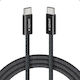Anker Zolo USB 2.0 Kabel USB-C männlich - USB-C 240W Schwarzes 1,8m A8060H12
