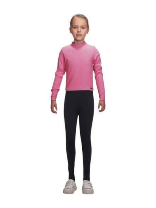 Joyce Bluză pentru copii Cu mânecă lungă Fuchsia