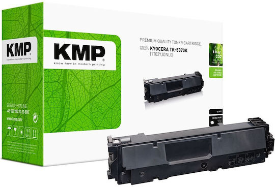 KMP Compatible Toner for Laser Printer Kyocera TK-5370B Black with Chip