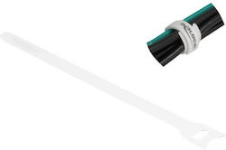 DeLock Kabelbinder Kunststoff 12mmx12mm in Weiß Farbe (10 Stück) (19520)