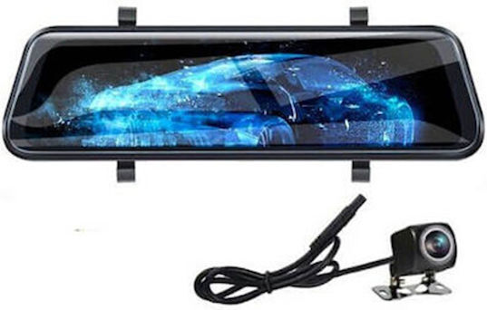 Κάμερα Dvr Σετ Καθρέπτης με Κάμερα DVR Αυτοκινήτου 1080P με Οθόνη 9.66" & Κάμερα Οπισθοπορείας