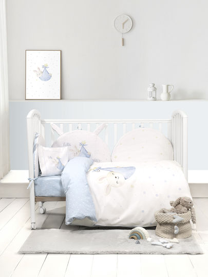 Nima Little Бебешка кувертюра Памук Многоцветен 100x140см