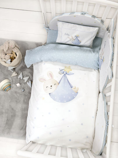Nima Baby Duvet Cover Set With Pillowcase Little Multicolour 110x145cm